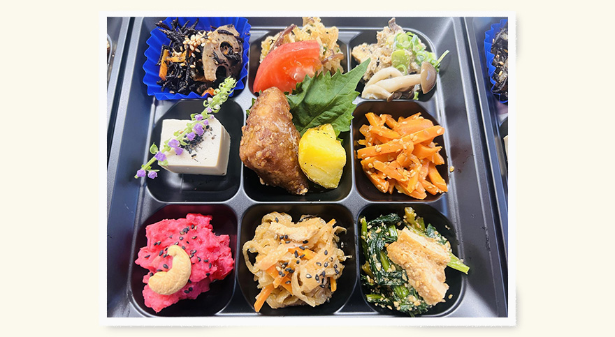 9種のお惣菜弁当